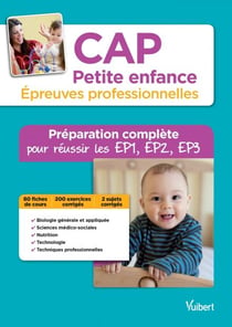 CAP petite enfance - épreuves professionnelles - préparation pour EP1, EP2 et EP3