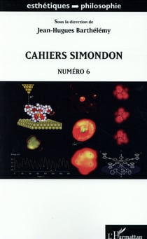 Cahiers simondon numero 6