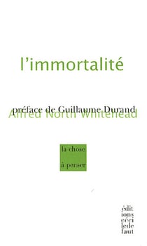 L'IMMORTALITE. SUIVI DE LES MATHEMATIQUES ET LE BI