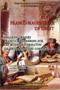 Revue Franco-Maghrébrine de droit N°21/2014