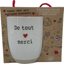 De tout coeur merci ! Cadeau idéal pour maîtresse formidable