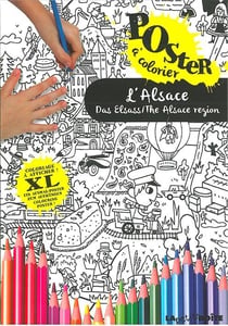 L'Alsace, poster à colorier