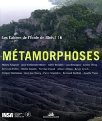 LES CAHIERS DE L'ECOLE DE BLOIS Tome 16 : métamorphoses