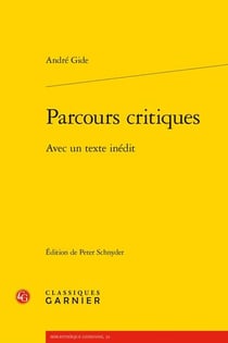 Parcours critiques : avec un texte inédit