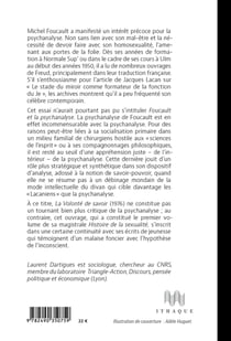 Foucault (tout) contre Freud et Lacan : A-t-il vu quelque chose en "psychanalyse" ?