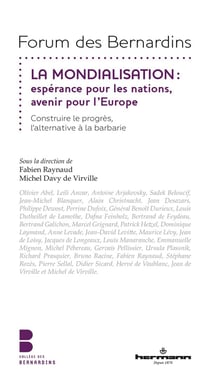 La mondialisation - espérance pour les nations avenir pour l'Europe