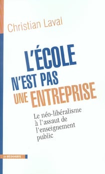 L'ecole n'est pas une entreprise