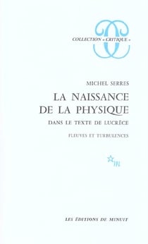 La naissance de la physique dans le texte de Lucrèce - Fleuves et turbulences