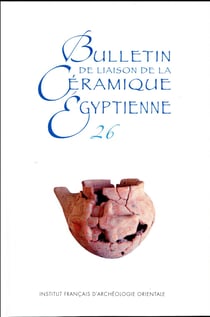Bulletin de liaison de la céramique égyptienne