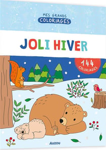 Mes grands coloriages - joli hiver