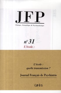 Jfp 31 - l'ecole