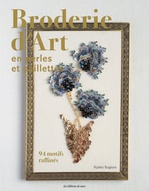 Broderie d'art en perles et paillettes