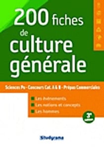 200 fiches de culture générale (3e édition)