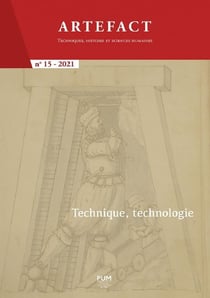 Artefact n.15 : technique, technologie