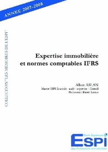 Expertise immobilière et normes comptables ifrs