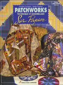 Patchworks technique d'assemblage sur papier