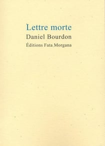Lettre morte