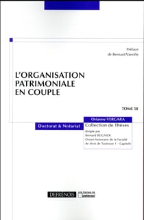 L'ORGANISATION PATRIMONIALE EN COUPLE