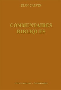 Le livre de la genese - commentaires bibliques