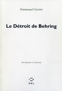 Le Detroit De Behring. Introduction A L'Uchronie, Essai