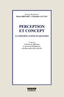 Perception et concept - le conceptualisme en question