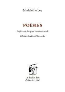 Poésies