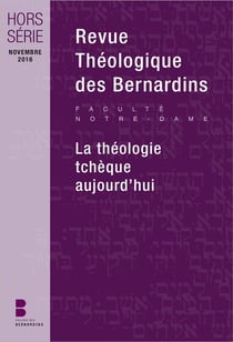 Revue théologique des Bernardins : la théologie tchèque