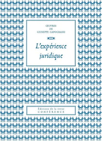 L'expérience juridique