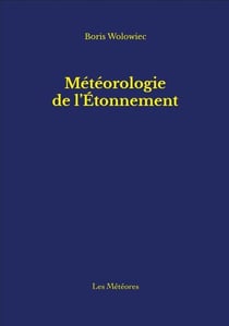 Météorologie de l’Étonnement