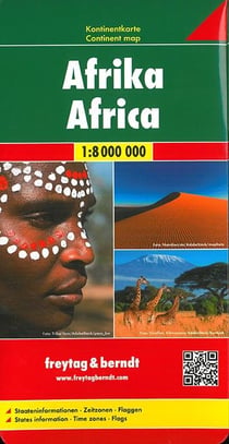Kontinentkarte : Afrique