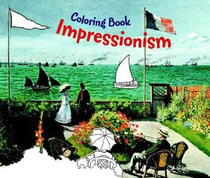 Impressionism coloring book