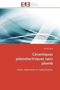 Ceramiques piezoelectriques sans plomb - etude, elaboration et caracterisation