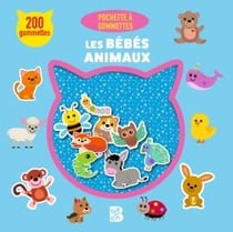 Pochette à gommettes - Les bébés animaux