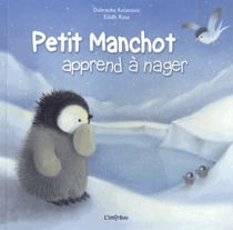 Petit Manchot Apprend A Nager