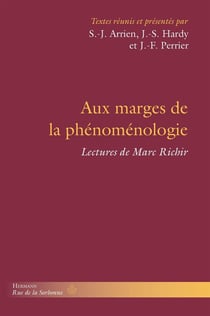 Aux marges de la phénoménologie - lectures de Marc Richir