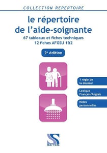 Le répertoire de l'aide soignante (2e édition)