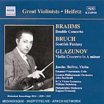 Glazounov, Bruch & Brahms