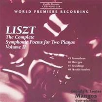 Liszt: Poemes Symphoniques Pour 2 Pianos /Vol. 2