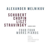 Four works, four pianos