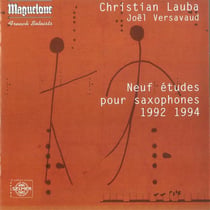 Lauba : Neuf études pour saxophones 1992-1994