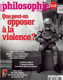 Philosophie magazine n.177 : Que peut-on opposer à la violence ?