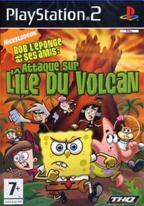 Bob l'éponge: attaque sur l'ile du volcan