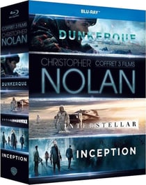 Christopher Nolan - Coffret 3 films : Inception + Interstellar + Dunkerque