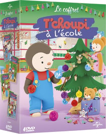 T'choupi à l'école - Le coffret : Les Petits Héros + Le Safari en forêt + C'est les vacances + C'est la rentrée