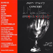Concert de musique liturgique juive