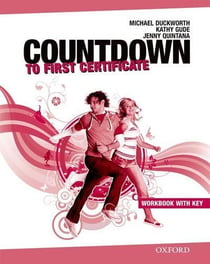Countdown to first certificate, new edition workbook with key and student's audio cd pack