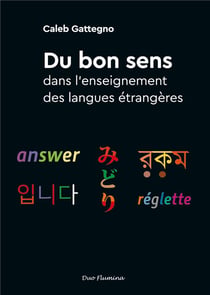 Du bon sens dans l'enseignement des langues étrangères