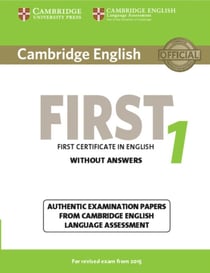 Cambridge english first 1 for revised exam from 2015 student's book without answers