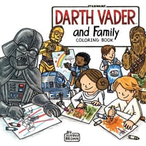 Darth vader and family coloring book