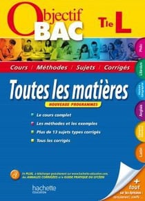 Objectif bac - toutes les matières - terminale l